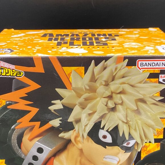 My Hero Academia Katsuki Bakugo The Amazing Heroes Plus Ban Presto Open Box - Picture 2 of 11